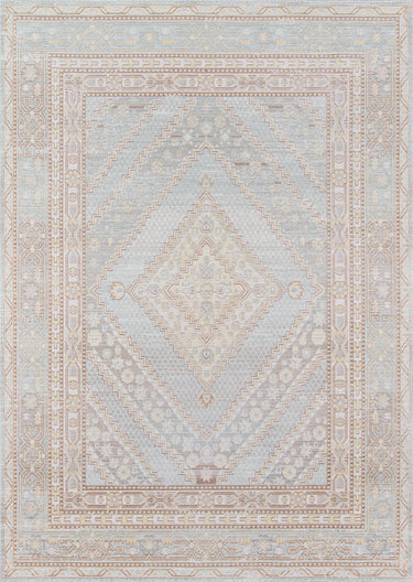 Blue Isabella Machine - Made Area Rug by Momeni, 9'3" X 11'10"