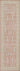 Pink Oriental area rug 2' X 3' - detail shot showing pile and weave