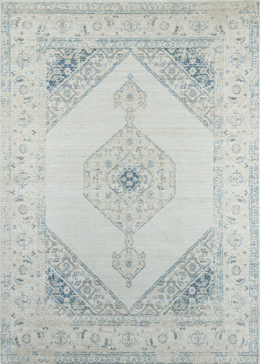 Momeni Isabella ISA10 Blue Machine - Made Area Rug, 7'10" X 10'6"