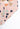 Pink Abstract area rug 2'3" X 8 - corner detail and border