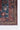 Red Medallion area rug 3'6" X 5 - overhead flat lay view