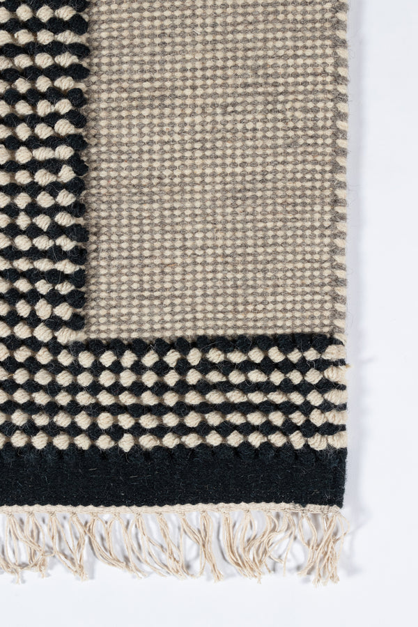Black Contemporary Area Rug by Novogratz, Karl 5' X 7' lifestyle