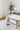 Ivory Southwestern area rug 10' X 14' - overhead flat lay view