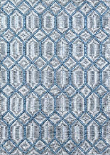 Erin Gates LGD-4 Cambridge Area Rug, Blue 5' X 8'