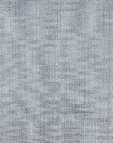 Washington Grey Handwoven Area Rug, Ledgebrook LED-1 7'9" X 9'9"