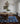 Navy Transitional area rug 9' X 12' - close-up of pattern and texture
