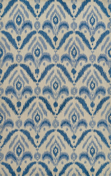 Momeni LEI-3 Area Rug, Blue 8' X 10'