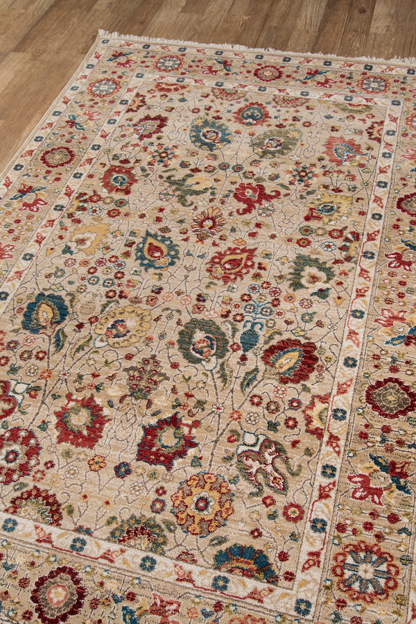 Ivory Oriental Area Rug by Momeni, Lenox 3'3
