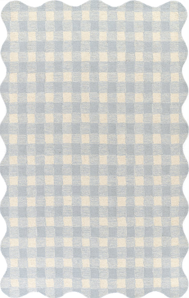 Momeni Blue Lily Round Area Rug in 5' X 5' Round - LIY-1