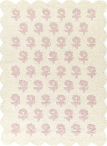 Pink Lily Handwoven Area Rug by Momeni, 5' X 7'6"