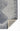 Polyester area rug 2' X 4' - overhead flat lay view
