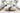 Ivory Contemporary area rug 10' X 14' - overhead flat lay view