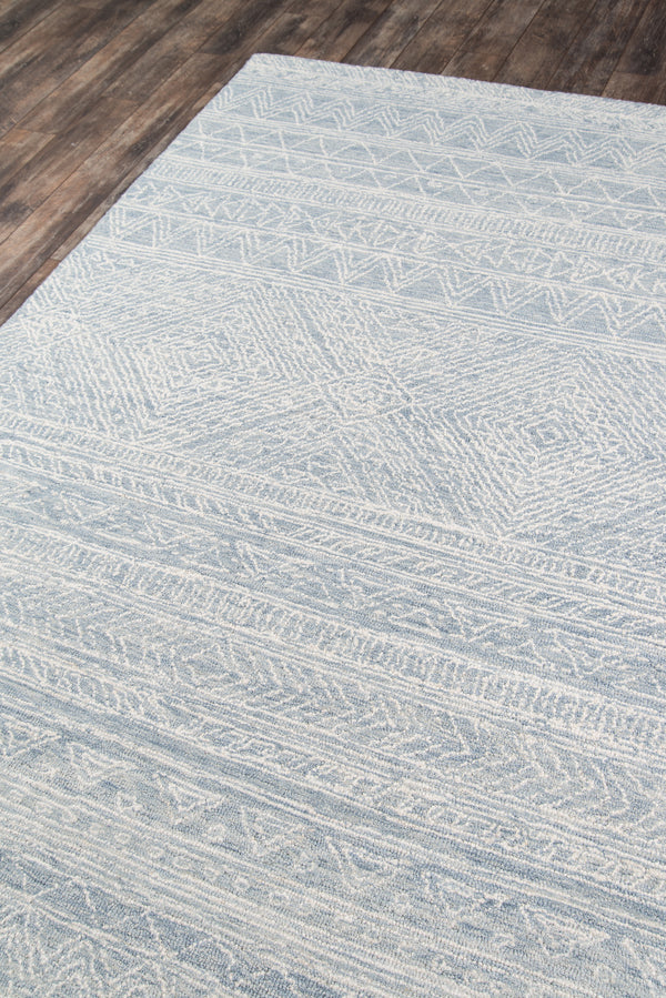 Mallorca Runner Runner Rug - Blue Wool, 2' X 8' Runner lifestyle