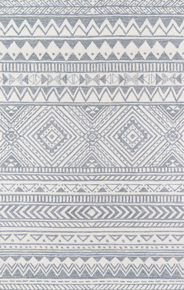 Grey Mallorca Hand Hooked Area Rug by Momeni, 8' X 10'