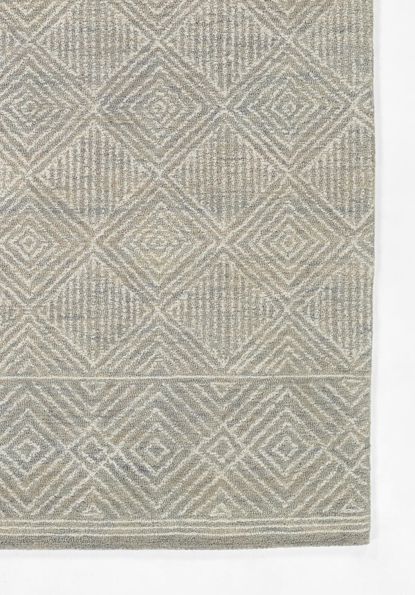 Mallorca MRC-7 Contemporary Area Rug in Grey, 2' X 3' lifestyle