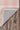 Pink Wool area rug 8' X 10' - corner detail and border