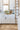 Tan Jute area rug 6'3" X 9 - styled in a living room