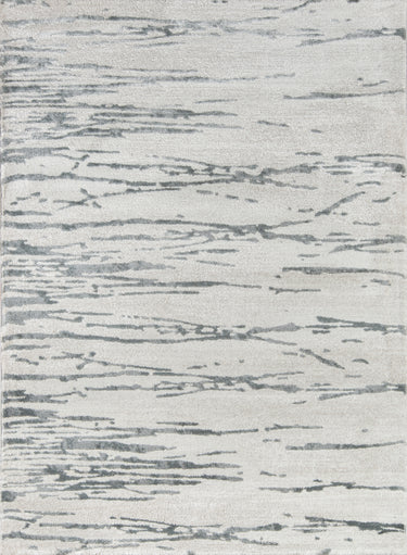 Grey Matrix Machine - Made Area Rug by Momeni, 2' X 3'