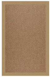 Islamorada-Diamond Canvas Linen Area Rug