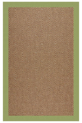 Islamorada-Diamond Canvas Citron Area Rug