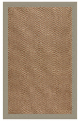 Islamorada-Diamond Canvas Taupe Area Rug