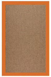 Islamorada-Diamond Canvas Tangerine Area Rug