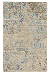 Goa Garden Blue Slate Area Rug