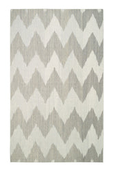 Wild Chev Stone Area Rug