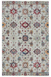 Fuego-Keshan Cream Area Rug