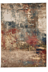 Landis-Abstract Blue Multi Area Rug