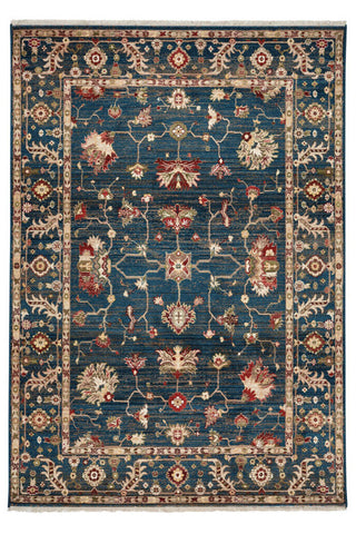 Landis-Keshan Cerulean Blue Area Rug