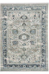 Alden-Heriz Silver Grey Area Rug