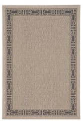 Finesse-Motif Charcoal Area Rug