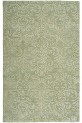 Filigree Burwell Green Area Rug