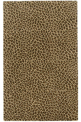 Safari-Leopard Brown Area Rug