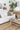 Natural area rug 10' X 14' - overhead flat lay view