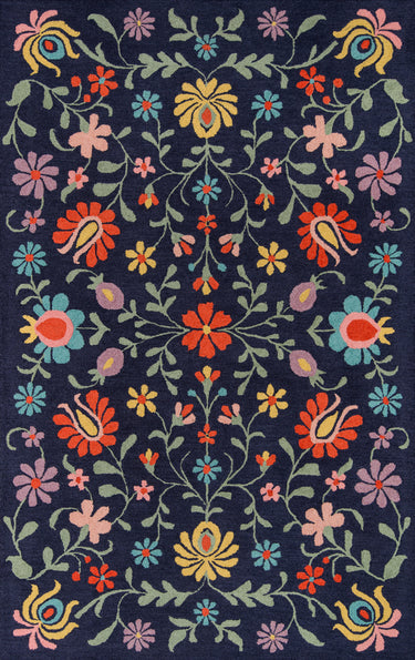 Momeni Navy Newport Area Rug in 2' X 3' - NP-20