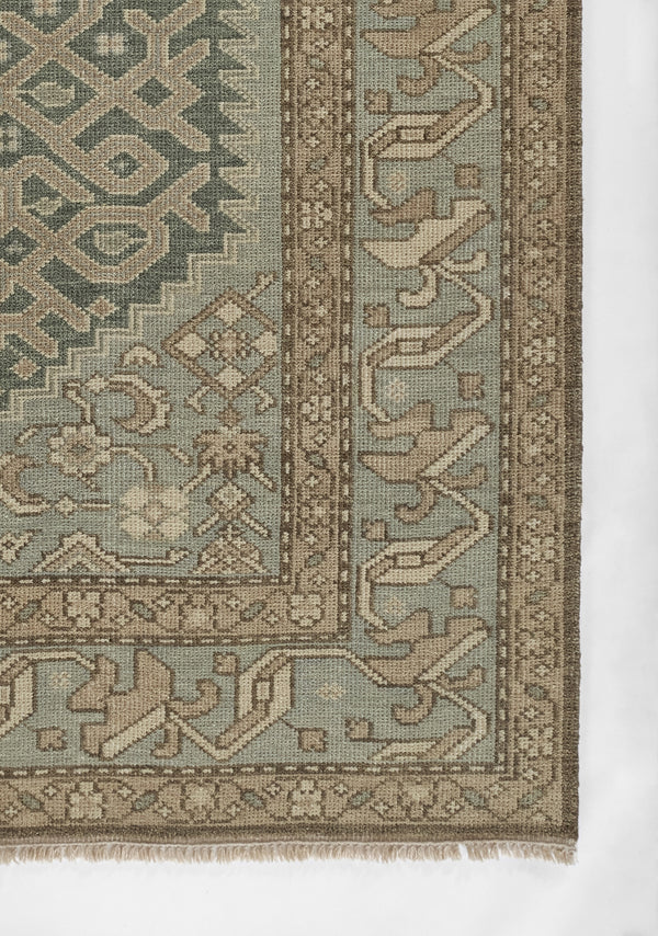 Nomad NOM-8 Bohemian Runner Rug in Blue, 2'3