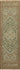 Blue Bohemian area rug 2'3" X 8 - detail shot showing pile and weave