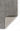 Grey Shag area rug 5'3" X 7 - overhead flat lay view