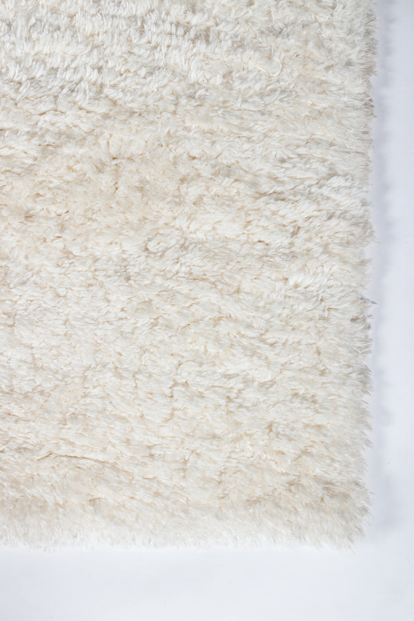 Novogratz White Nola Shag Area Rug in 5'3