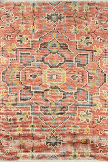 Momeni Ophelia 80% Wool 20% Cotton Red Area Rug, 2' X 3'