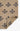 Blue Geometric area rug 5' X 8' - overhead flat lay view