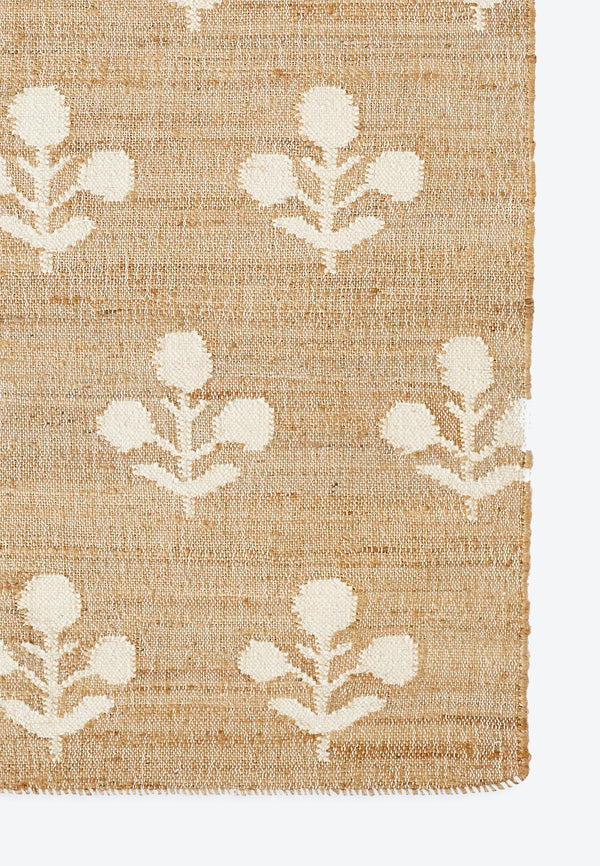 Geometric Natural Area Rug, Orchard 9' X 12' lifestyle