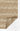 Ivory area rug 8 3'6 - overhead flat lay view