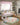 Green area rug 6' X 6' - overhead flat lay view