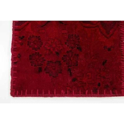 Red Overdyed Area Rug - AR3496