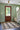 Polypropylene area rug 6'6" X 9 - styled in a bedroom