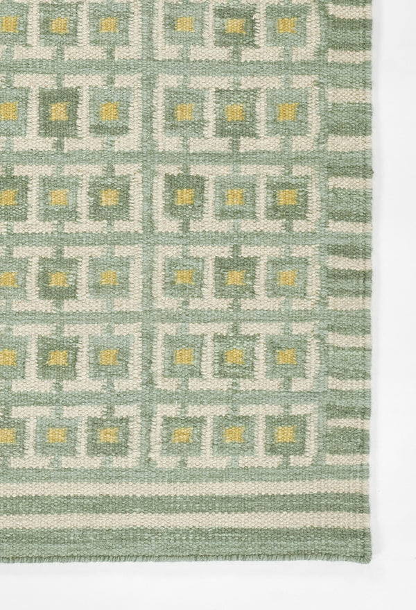 Momeni Yellow Scandi Rectangle Rug - SCN-2 9' X 12' lifestyle