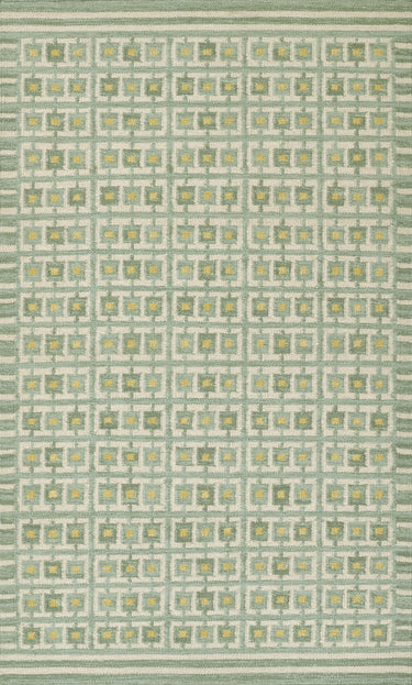 Momeni Green Scandi Area Rug in 5' X 8' - SCN-2